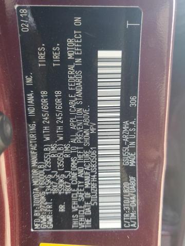 2018 TOYOTA HIGHLANDER - 5TDJZRFH4JS835061