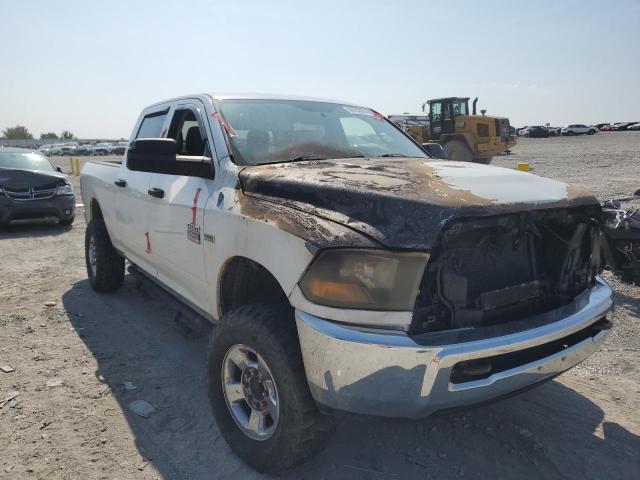 DODGE RAM 2500 2011 white crew pic gas 3D7TT2CT2BG514295 photo #1