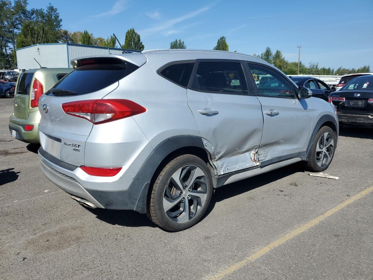 Lot #3025699314 2017 HYUNDAI TUCSON LIM