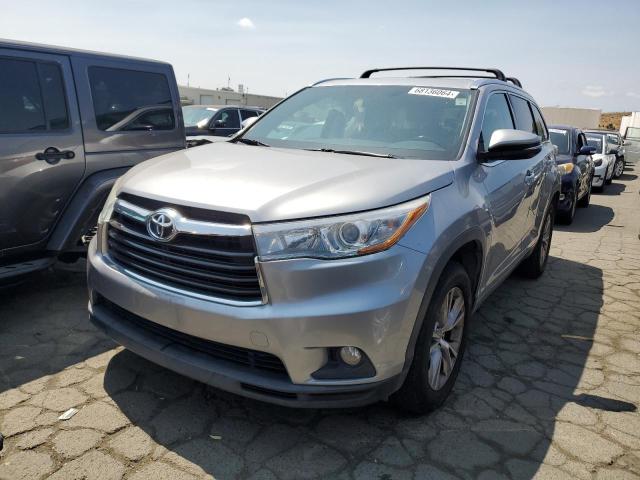 VIN 5TDKKRFH7FS056673 2015 Toyota Highlander, Xle no.1