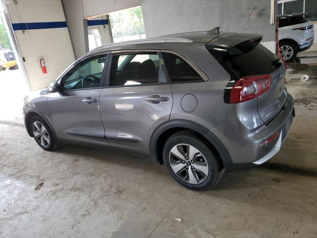 KIA NIRO FE 2017 gray  hybrid engine KNDCB3LCXH5055813 photo #3