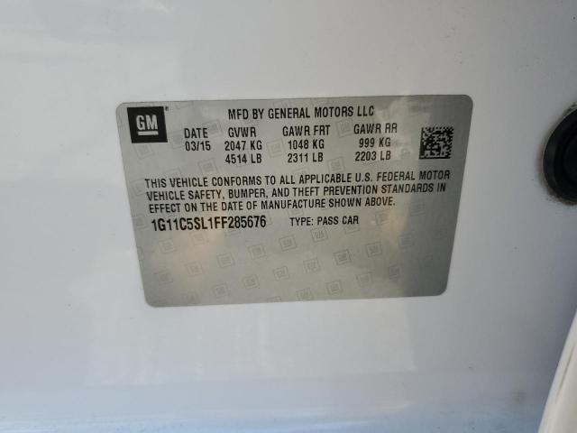 2015 CHEVROLET MALIBU 1LT - 1G11C5SL1FF285676