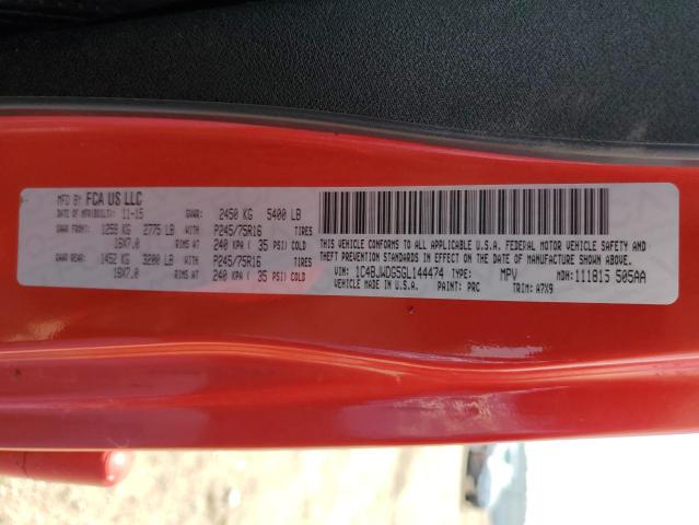 2016 JEEP WRANGLER U - 1C4BJWDG5GL144474