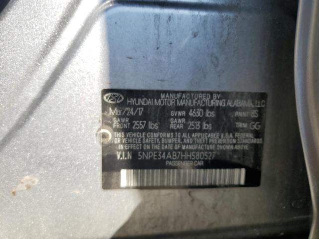 2017 HYUNDAI SONATA SPO - 5NPE34AB7HH580527