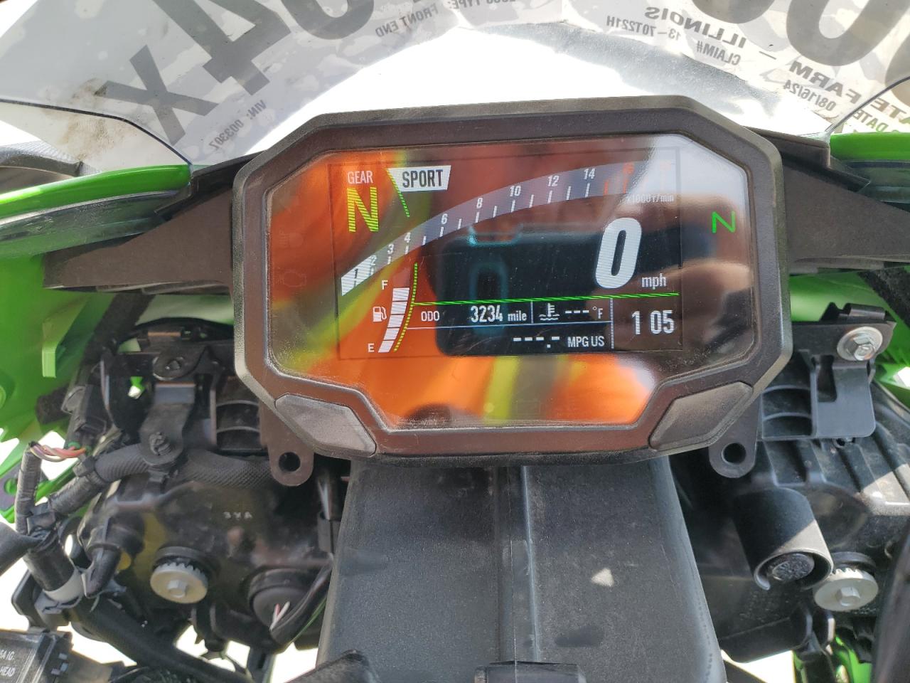 2024 KAWASAKI ZX636 K 4 , VIN: JKBZXJK11RA003307