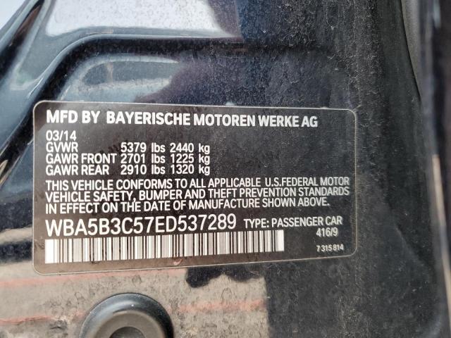 VIN WBA5B3C57ED537289 2014 BMW 5 Series, 535 XI no.12