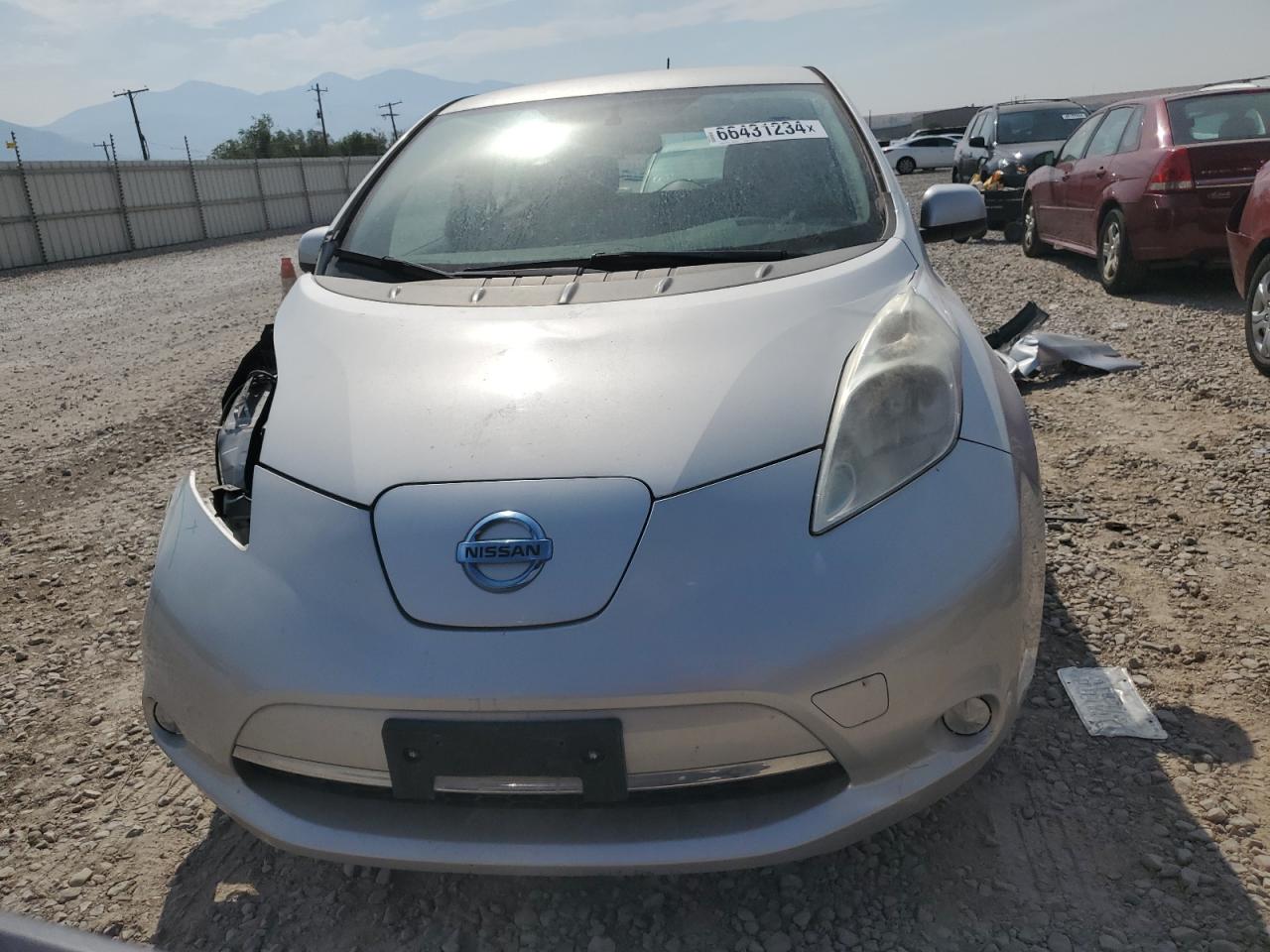 Lot #2891183525 2015 NISSAN LEAF S