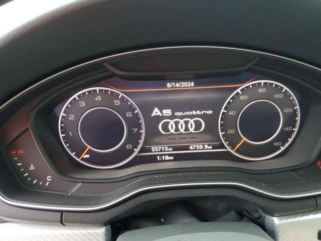 2018 AUDI A5 PRESTIG WAU2NGF50JN002645