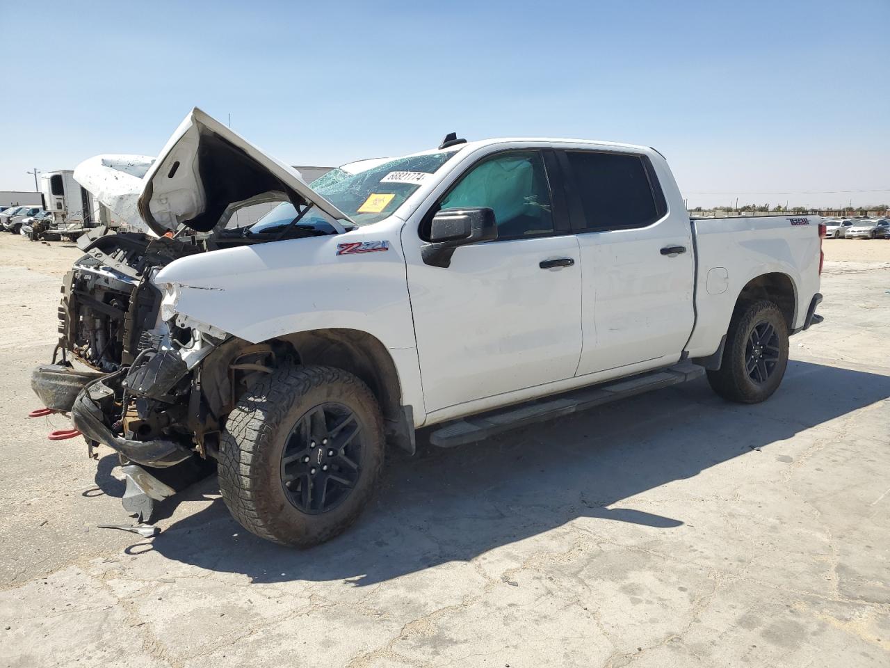 CHEVROLET SILVERADO 2023 white  gas 3GCUDFED3PG284931 photo #1