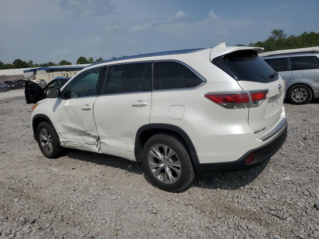 VIN 5TDKKRFH2ES021571 2014 Toyota Highlander, Xle no.2