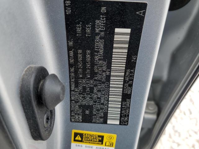 2019 TOYOTA HIGHLANDER - 5TDKZRFH2KS555113
