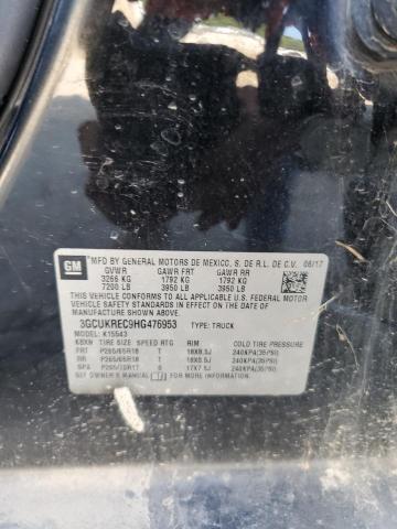2017 CHEVROLET SILVERADO - 3GCUKREC9HG476953