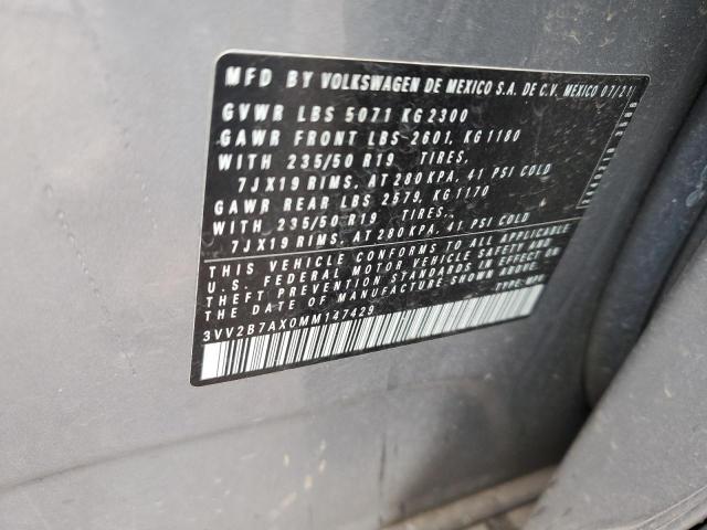 2021 VOLKSWAGEN TIGUAN SE - 3VV2B7AX0MM147429