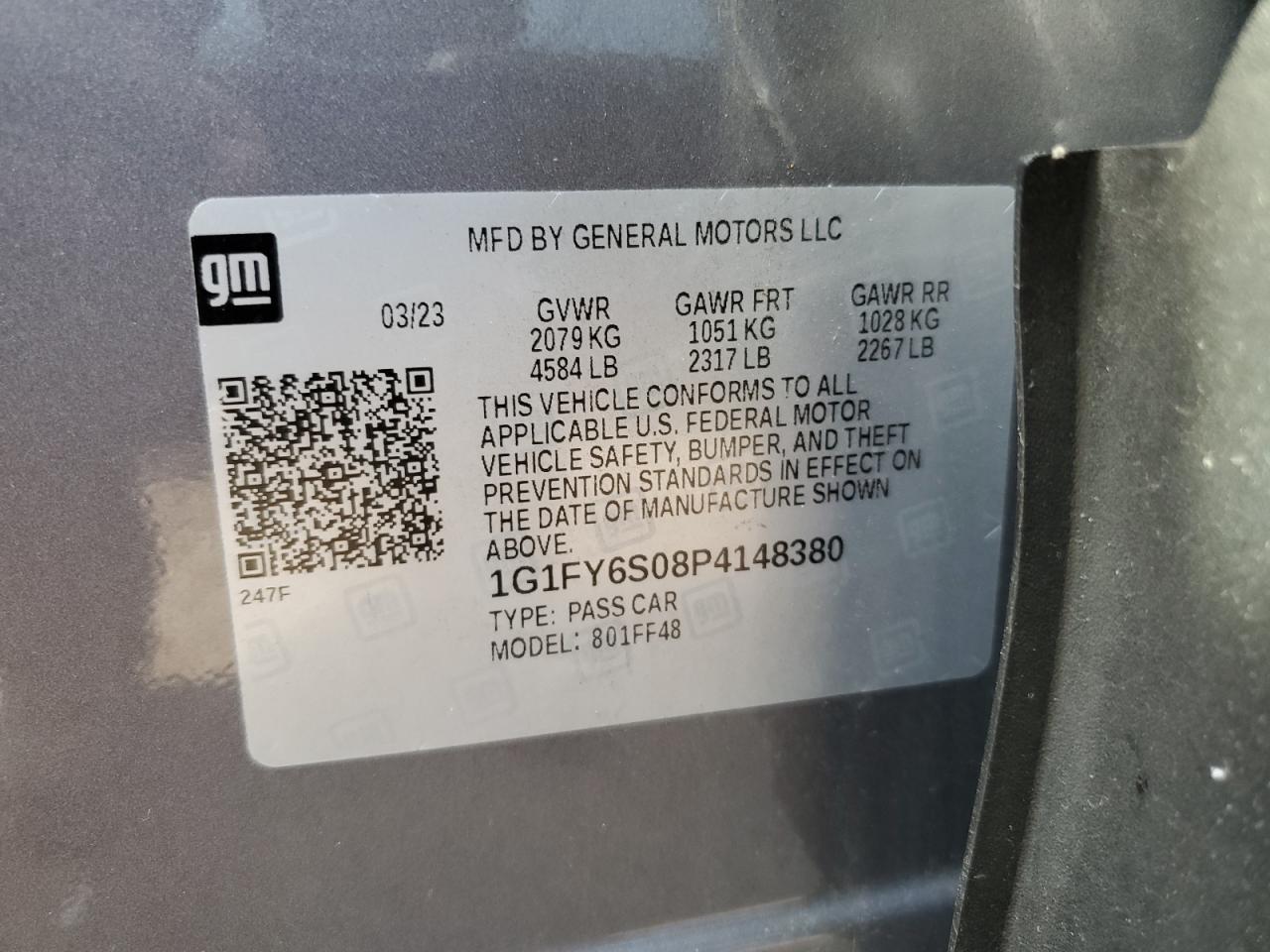 Lot #3024060678 2023 CHEVROLET BOLT EUV L