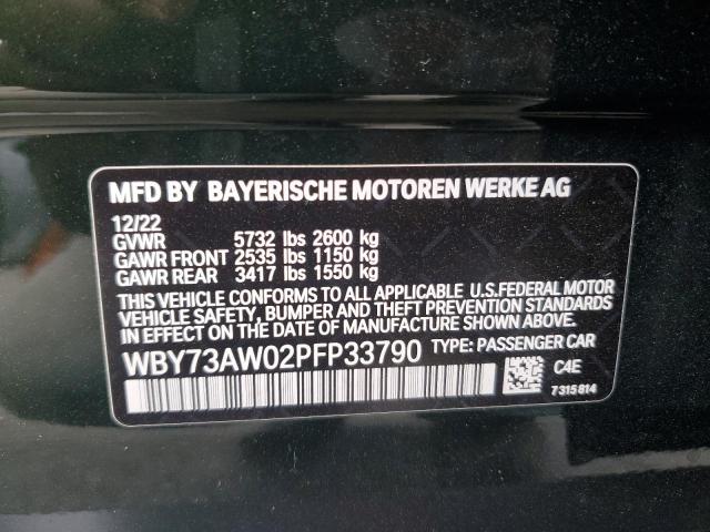2023 BMW I4 EDRIVE - WBY73AW02PFP33790