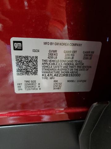 2024 BUICK ENVISTA PR - KL47LAE21RB192000