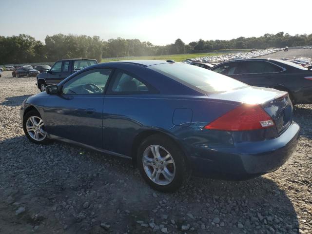 HONDA ACCORD EX 2007 blue  gas 1HGCM72607A006821 photo #3