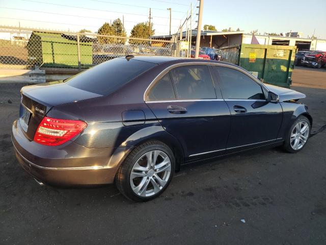 MERCEDES-BENZ C 300 4MAT 2012 blue sedan 4d gas WDDGF8BB0CF892557 photo #4