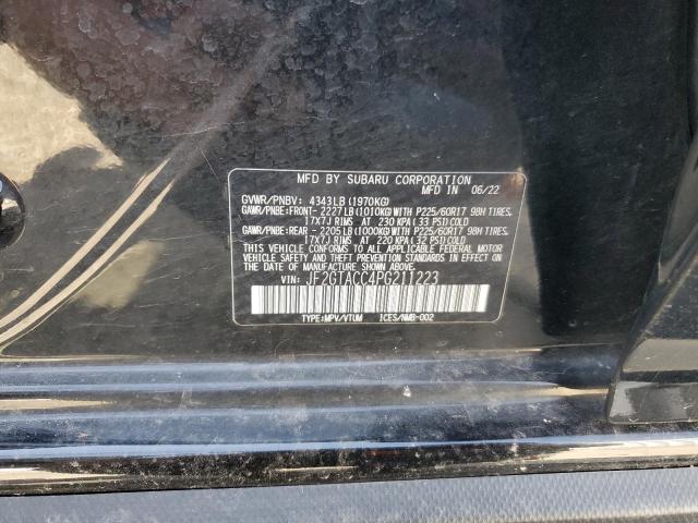 2023 SUBARU CROSSTREK - JF2GTACC4PG211223