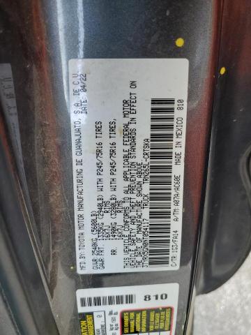 2022 TOYOTA TACOMA ACC - 3TYRX5GN0NT054117
