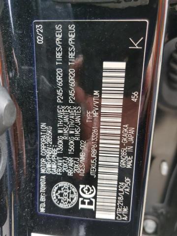 2023 TOYOTA 4RUNNER LI JTEKU5JR8P6133261