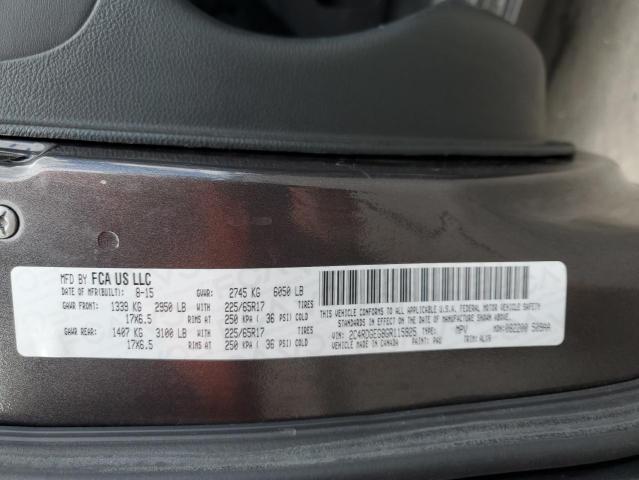 2016 DODGE GRAND CARA - 2C4RDGEG8GR115925