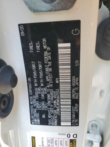 2021 TOYOTA 4RUNNER SR - JTEMU5JR5M5847553