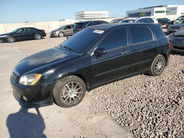 KIA SPECTRA5 5 2006 black  gas KNAFE162065241706 photo #1