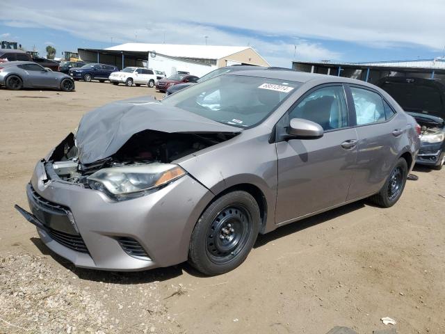 VIN 2T1BURHE5GC613345 2016 Toyota Corolla, L no.1