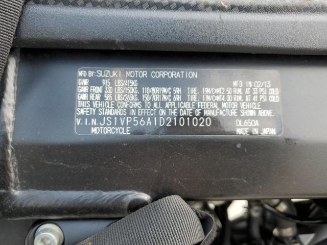 2013 SUZUKI DL650 A - JS1VP56A1D2101020