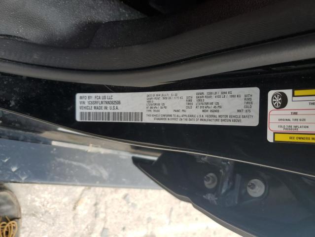 2022 RAM 1500 REBEL - 1C6SRFLM7NN362506