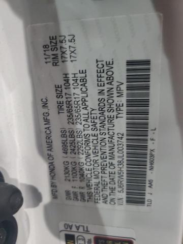 2018 HONDA CR-V LX - 5J6RW5H38JL003742