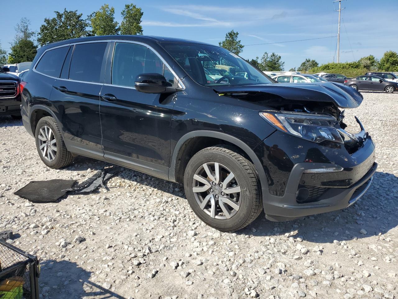 Lot #2962650773 2021 HONDA PILOT EXL