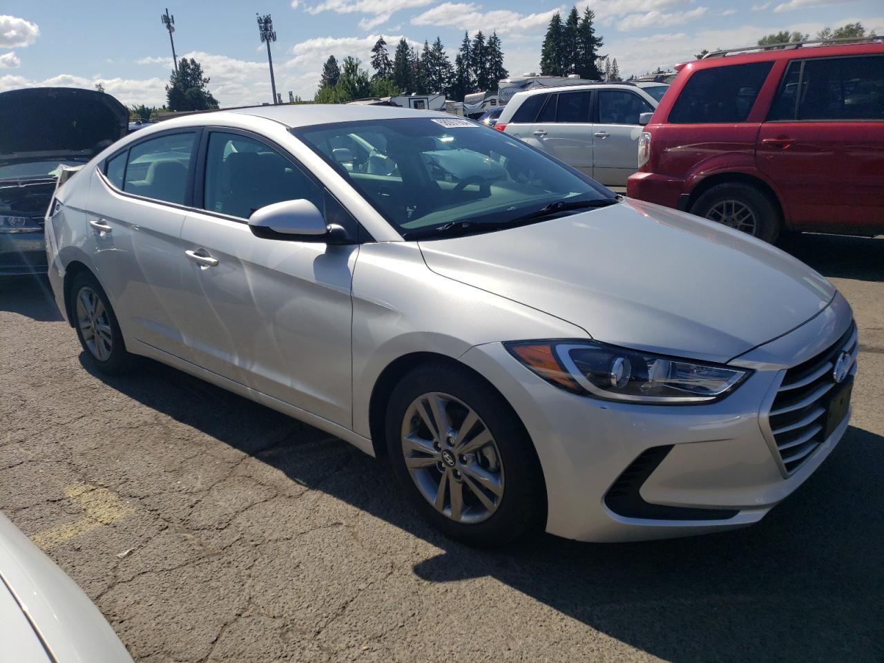 Lot #2888790519 2017 HYUNDAI ELANTRA SE