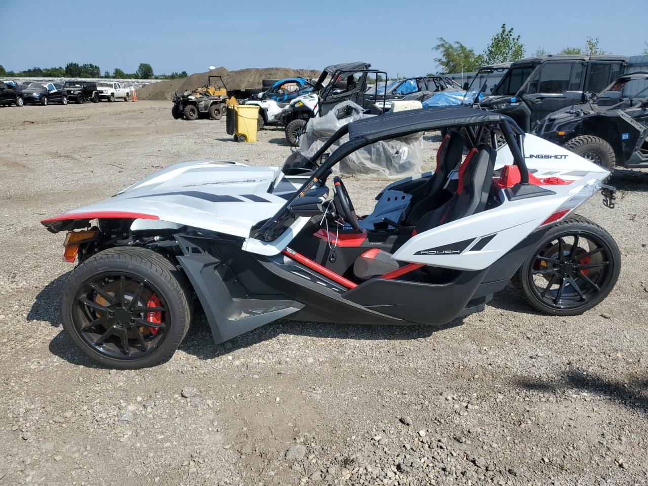 POLARIS SLINGSHOT 2023 white  gas 57XAALHB1P8160819 photo #4