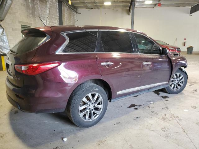 INFINITI QX60 2015 burgundy  gas 5N1AL0MM5FC535272 photo #4