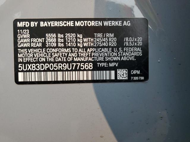 2024 BMW X3 M40I - 5UX83DP05R9U77568