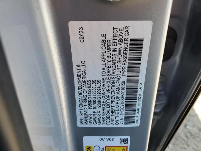 2023 HONDA ACCORD LX - 1HGCY1F23PA010158