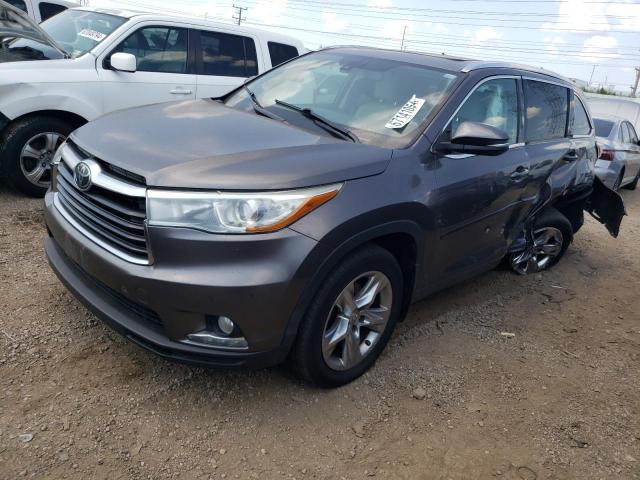 VIN 5TDDKRFH2FS125648 2015 Toyota Highlander, Limited no.1