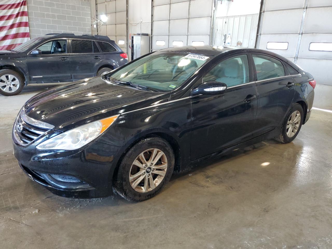 Lot #2768670771 2014 HYUNDAI SONATA GLS