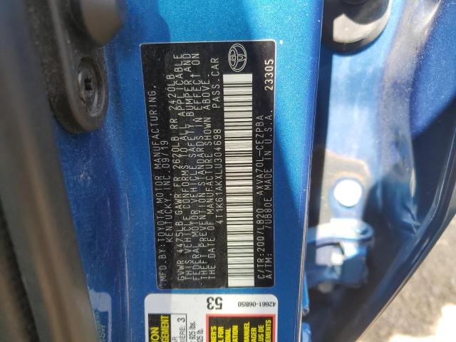 2020 TOYOTA CAMRY XSE - 4T1K61AKXLU304698