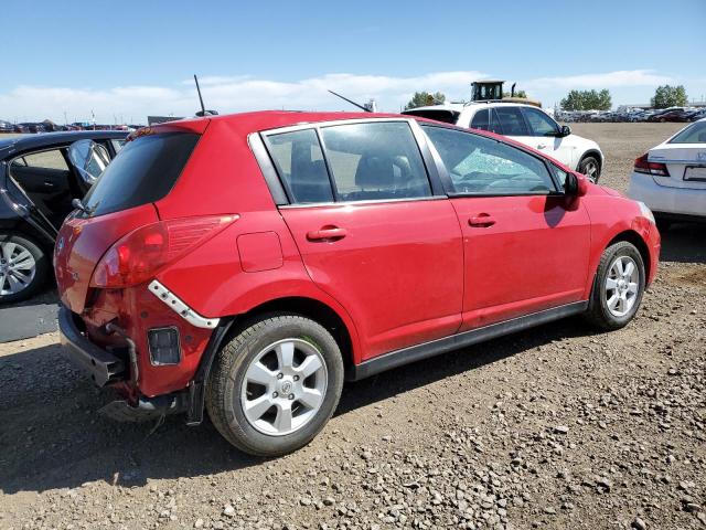 NISSAN VERSA S 2009 red hatchbac gas 3N1BC13E09L383681 photo #4