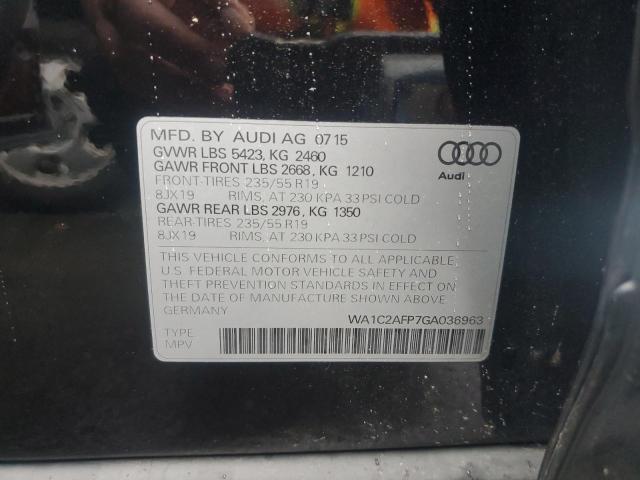 VIN WA1C2AFP7GA036963 2016 Audi Q5, Premium no.13