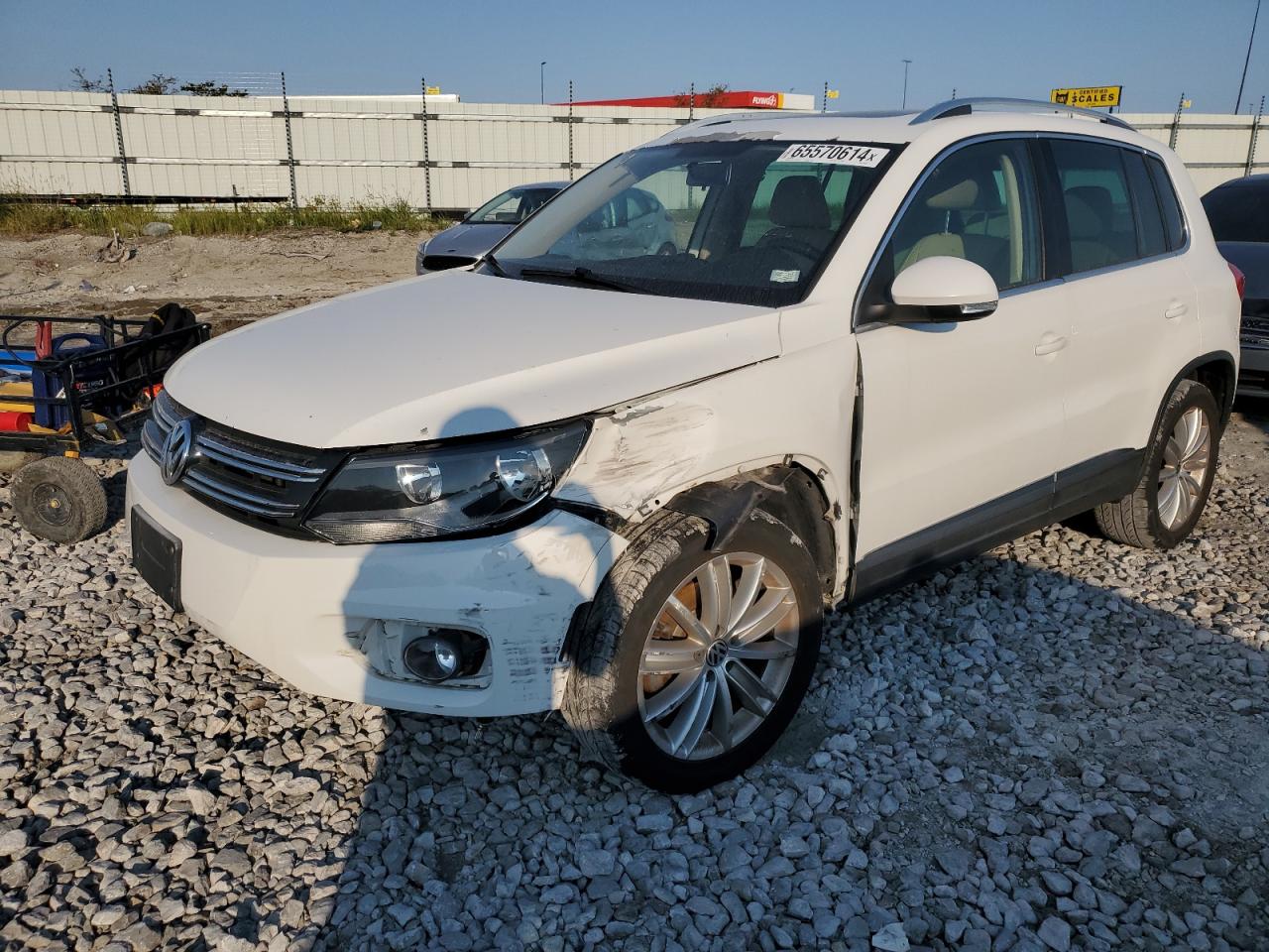 Lot #2789469495 2012 VOLKSWAGEN TIGUAN S