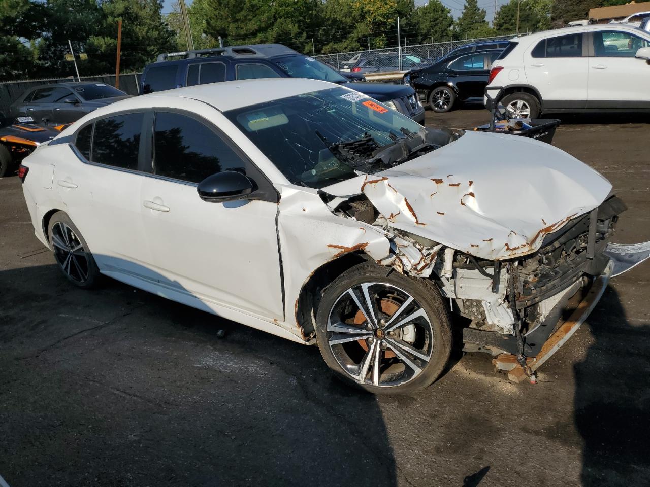 Lot #2841144683 2021 NISSAN SENTRA SR