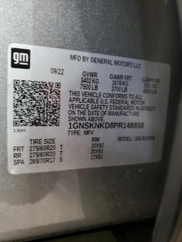 2023 CHEVROLET TAHOE K150 - 1GNSKNKD8PR148958