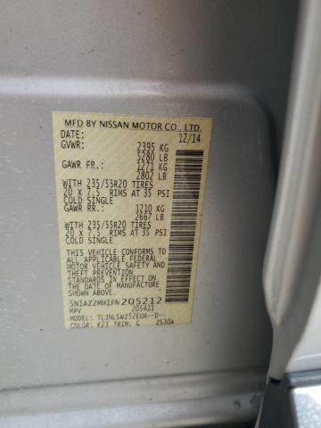 2015 NISSAN MURANO S - 5N1AZ2MH1FN205212