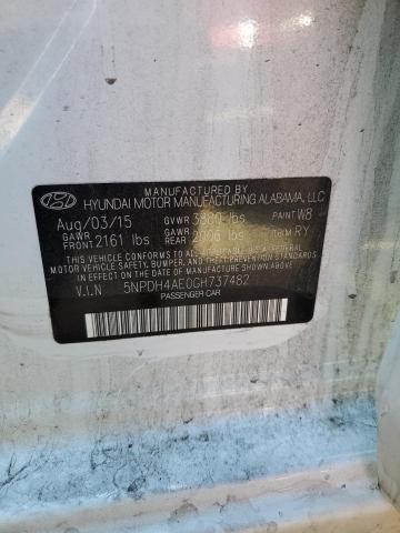 2016 HYUNDAI ELANTRA SE - 5NPDH4AE0GH737482