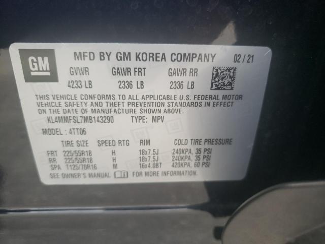 2021 BUICK ENCORE GX - KL4MMFSL7MB143290