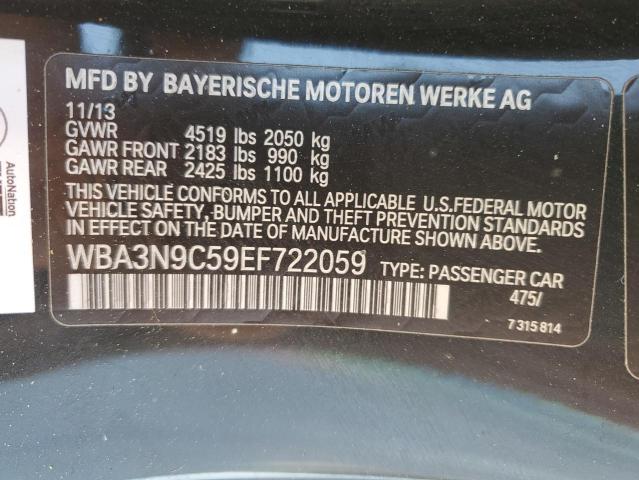 VIN WBA3N9C59EF722059 2014 BMW 4 Series, 428 XI no.12